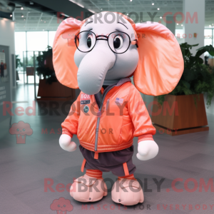 Mascot character of a Peach...