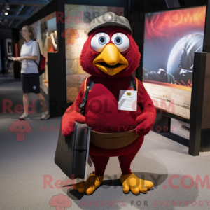 Mascot character of a...