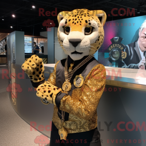 Mascot character of a Gold...