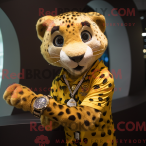 Mascot karakter van een...