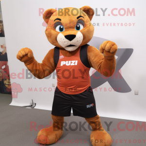 Mascottekarakter van een...