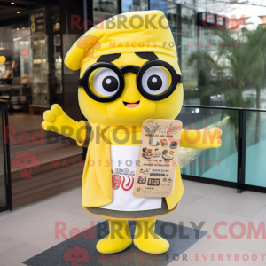 Mascot character of a...