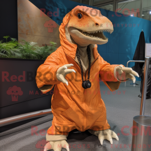 Mascot karakter van een...