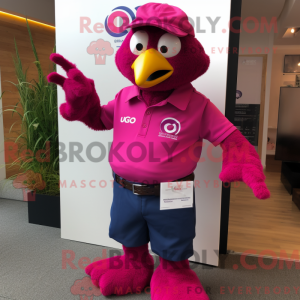 Mascottekarakter van een...