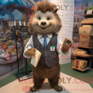 Mascottekarakter van een...