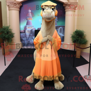 Mascottefiguur van een...