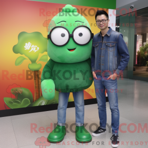 Mascot karakter van een...
