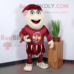 Mascot character of a...