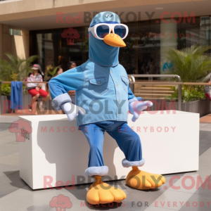 Mascot character of a Sky...