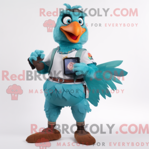 Personnage mascotte d un...