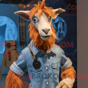 Personnage mascotte d une...
