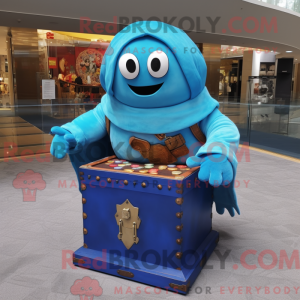 Mascottefiguur van een...
