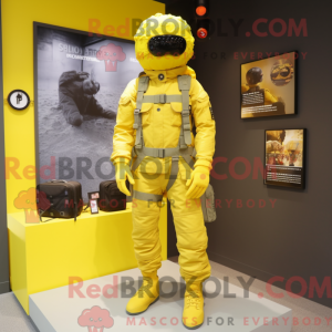 Mascot character of a Lemon...