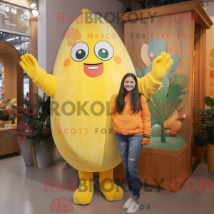 Mascottefiguur van een...