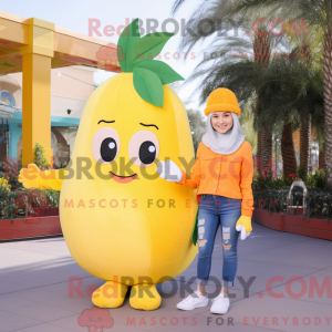 Mascottefiguur van een...