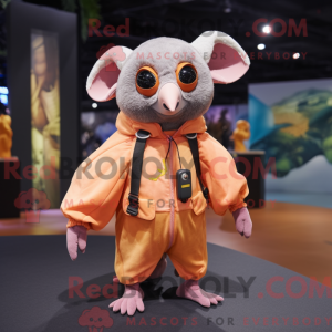 Mascot character of a Peach...