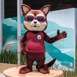 Personnage mascotte d un...