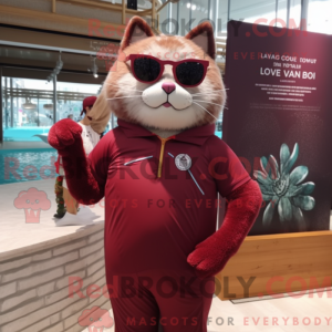 Mascot character of a...