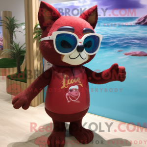 Mascottekarakter van een...