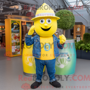 Personnage mascotte d une...