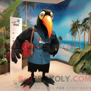 Mascot character of a Black...