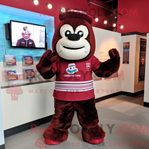 Mascottekarakter van een...