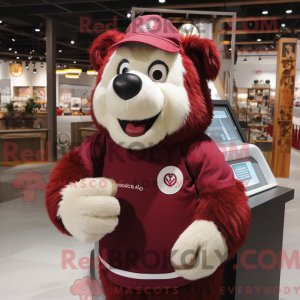 Mascot character of a...