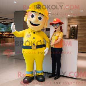 Mascot character of a...