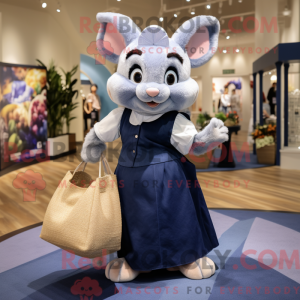 Maskot-karakter af en Navy...