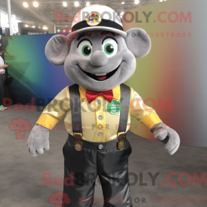 Mascot character of a Gray...