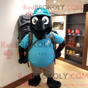 Mascot karakter van een...