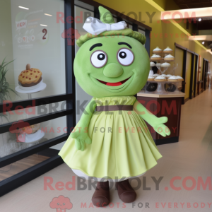 Mascot character of a Olive...