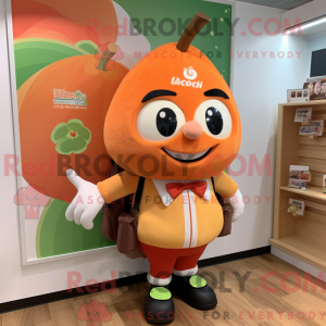 Mascot karakter van een...