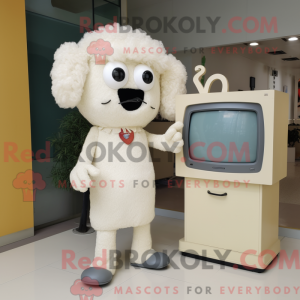 Mascottekarakter van een...