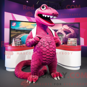 Personnage mascotte d un...