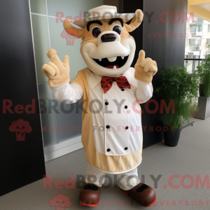 Mascot karakter van een...