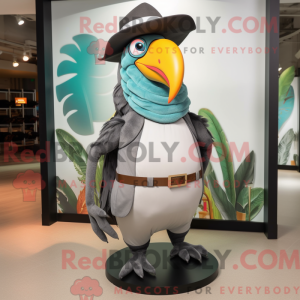 Mascot character of a Gray...