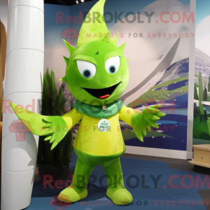 Mascottekarakter van een...