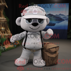 Mascot karakter van een...