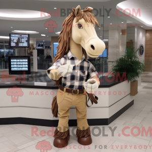 Mascot karakter van een...