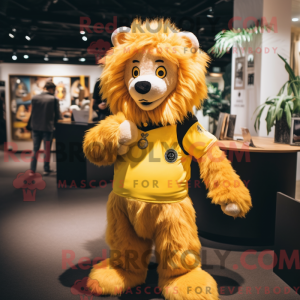 Mascot character of a...