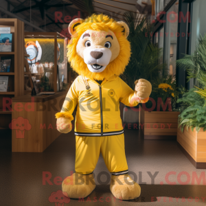 Mascot character of a...