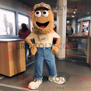 Mascottefiguur van een Tan...