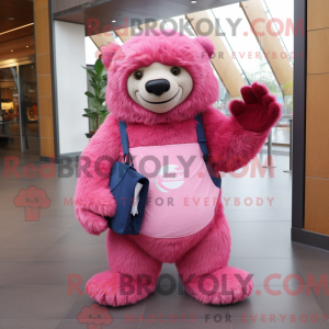 Mascot karakter van een...