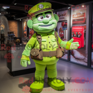 Mascottefiguur van een...