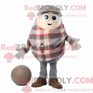 Mascot character of a Gray...