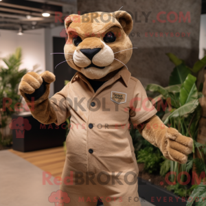Personnage mascotte d un...