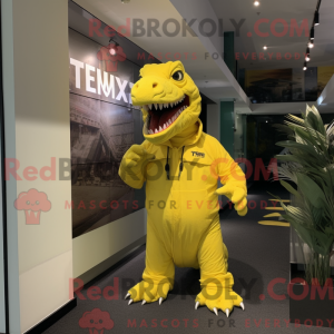Mascot karakter van een...