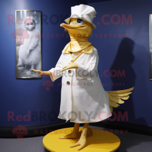 Gold Gull maskot drakt...