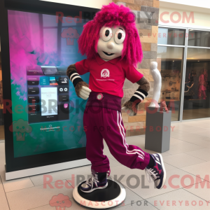 Maskot karakter av en...